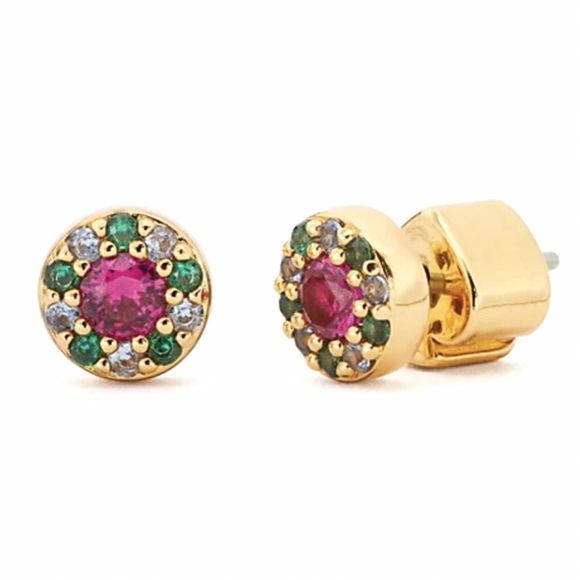 NWT Kate Spade NY Something Sparkly Pave Stud Earrings